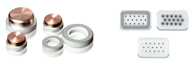 Representative Ceramic battery sealing components